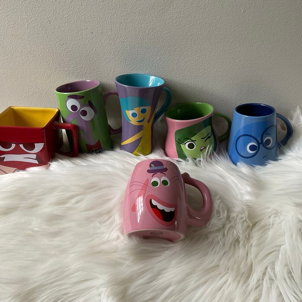 Disney’s Inside out emotion (six) mugs